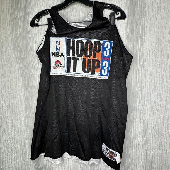 VTG 90's NBC Sports NBA Hoop It Up 3 on‎ 3 Streetball Tournament Men's SZ M Rare - Picture 1 of 11